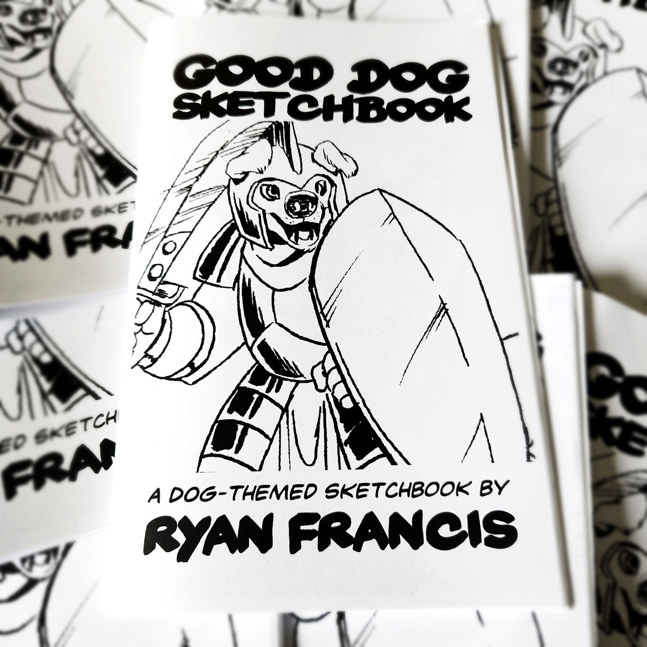 The Good Dog Sketchbook Zine - MastaFran ComicsMastaFran Comics